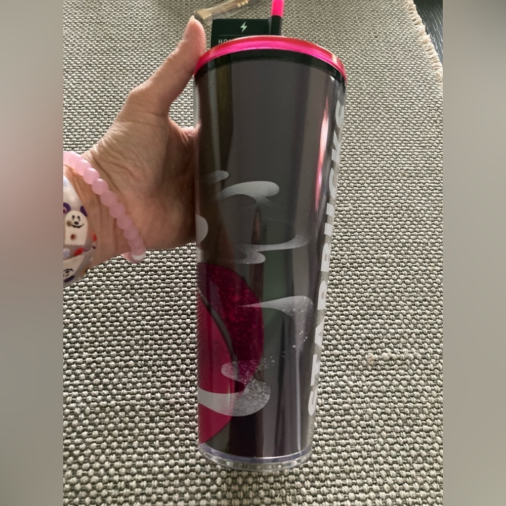 Starbucks Halloween camera flash activated holographic tumbler. - Picture 11 of 11
